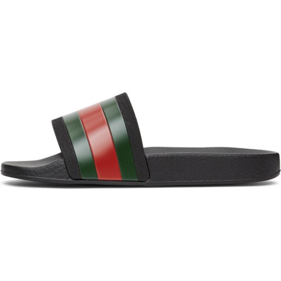 絶品 サンダル メンズ Gucci グッチ シューズ 靴 メンズ サンダル グッチ Gucci シューズ 靴 Black Slides Pursuit Black サンダル Albinofoundation Org