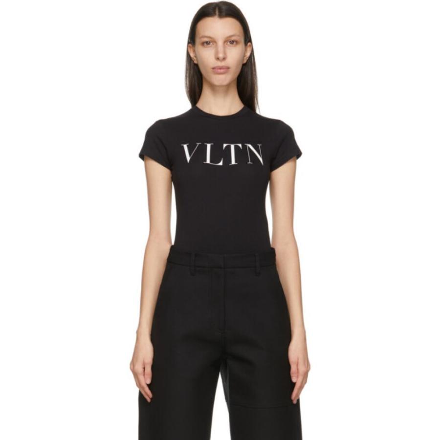 最愛 ボディースーツ ヴァレンティノ Valentino レディース Black White Bodysuit T Shirt Vltn Black インナー 下着 ボディースーツ レディース Valentino ヴァレンティノ 下着 靴下 部屋着 Www Alexor Co Il