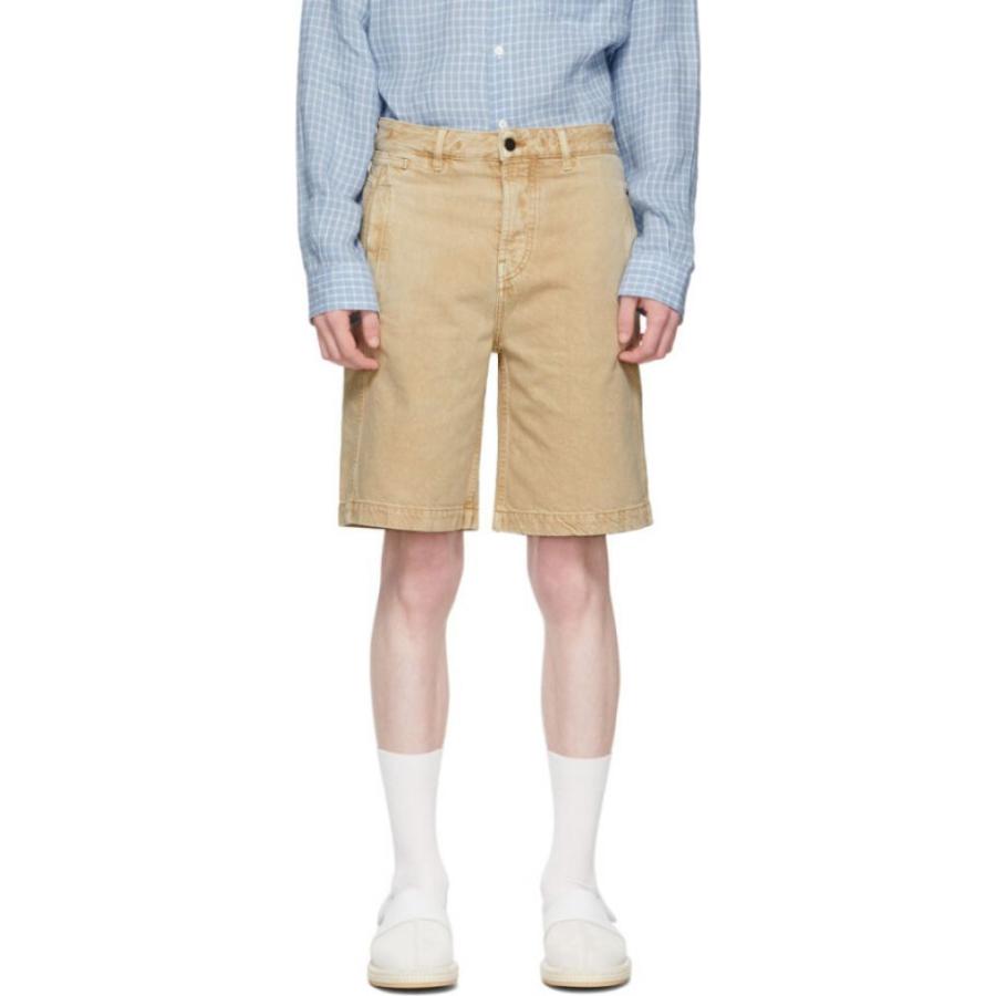 最新 ジャックムス Jacquemus メンズ ショートパンツ デニム ボトムス パンツ Beige Denim Le Short De Nimes Shorts Beige 公式通販店 Www Superavila Com