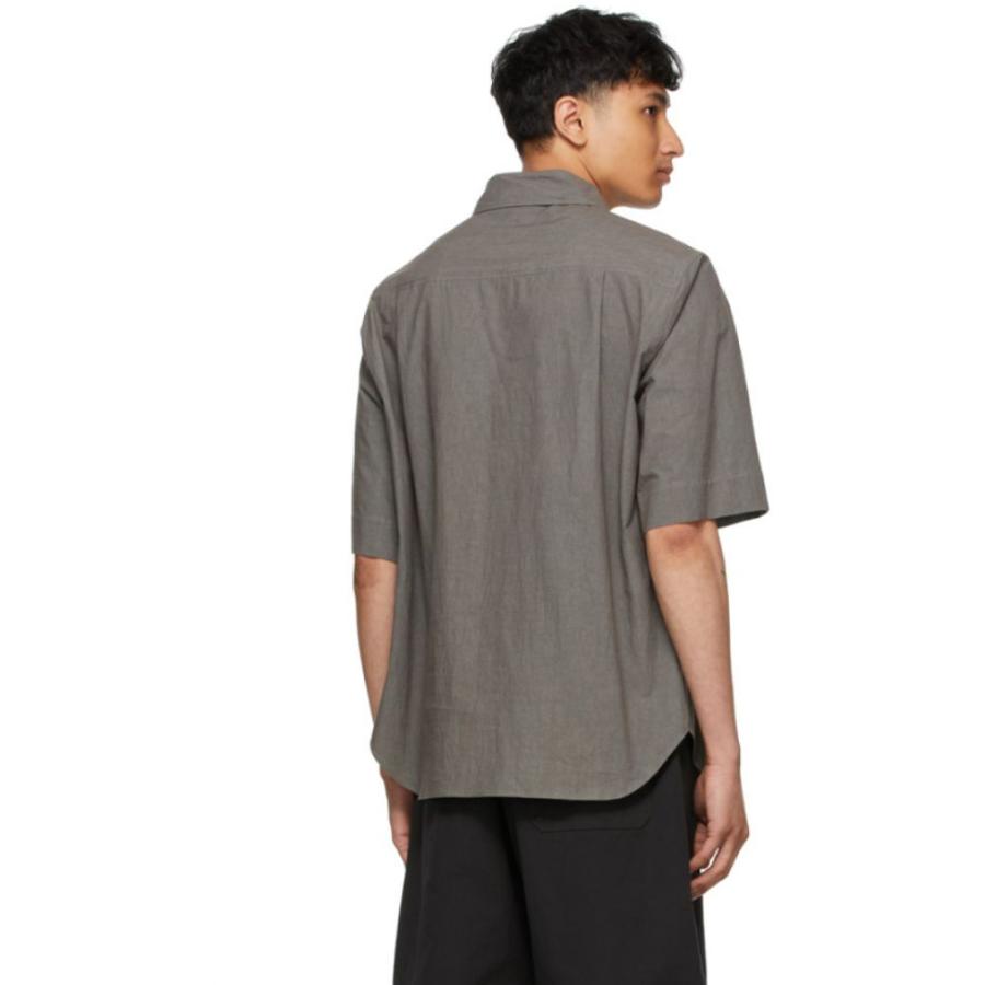 大注目 メンズ Howell Margaret マーガレットハウエル メンズ 半袖シャツ マーガレットハウエル Howell Margaret 半袖 シャツ Leaf Olive Shirt Sleeve Short Pocket Odd Grey トップス シャツ カジュアルシャツ Www Solidarite Numerique Fr