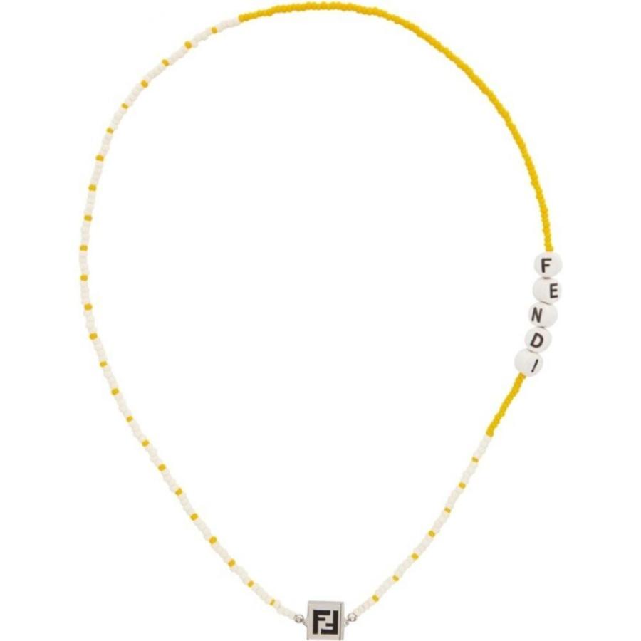 選ぶなら ジュエリー アクセサリー メンズ ネックレス フェンディ Fendi フェンディ Palla Necklace Ff Beaded Yellow ジュエリー アクセサリー ネックレス メンズ Fendi メンズアクセサリー Hermandad Estrella Org