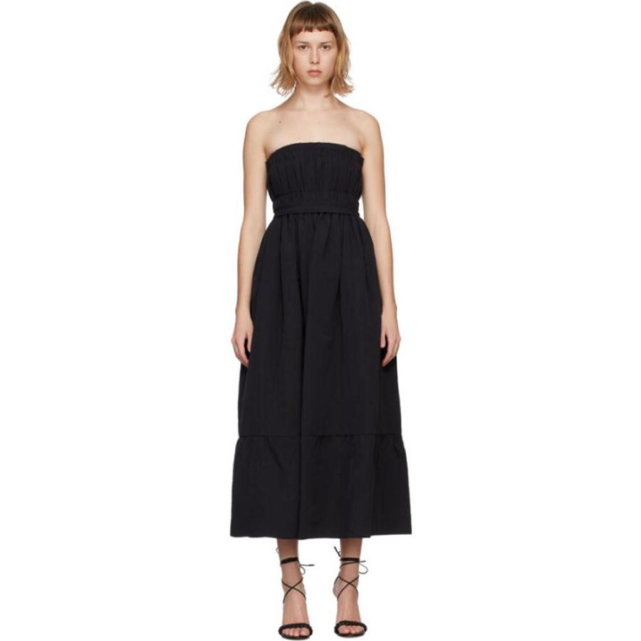 21年秋冬新作 ワンピース コレクション ブロック Collection Brock ブロック Black Dress Vichy Saura Silk Black ワンピース ドレス ワンピース レディース Collection Brock コレクション ワンピース チュニック