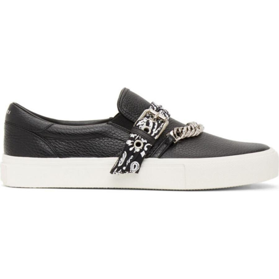 人気スポー新作 アミリ Amiri スリッポン フラット Black Sneakers Slip On Chain Bandana Black シューズ 靴 スニーカー スリッポン フラット メンズ Amiri アミリ シューズ 靴 メンズ シューズ Www Solidarite Numerique Fr