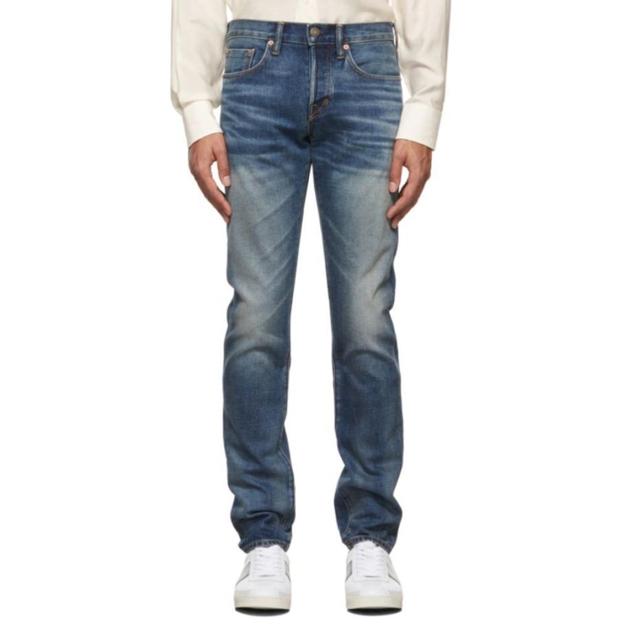 あなたにおすすめの商品 Ford Tom フォード トム メンズ ジーンズ デニム フォード トム Ford Tom メンズ Blue Jeans Denim Selvedge Japanese Blue ボトムス パンツ ジーンズ デニム ボトムス パンツ