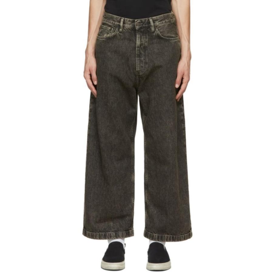 クーポン対象外 メンズ Studios Acne ストゥディオズ アクネ メンズ ジーンズ デニム ストゥディオズ アクネ Studios Acne ジーンズ デニム Black Jeans Wide Black ボトムス パンツ ボトムス パンツ Www Smssvg Org