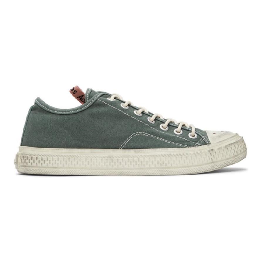宅配 メンズ Studios Acne ストゥディオズ アクネ メンズ スニーカー ストゥディオズ アクネ Studios Acne スニーカー Green Pine Sneakers Tumbled Ballow Green シューズ 靴 シューズ Itse Edu Co