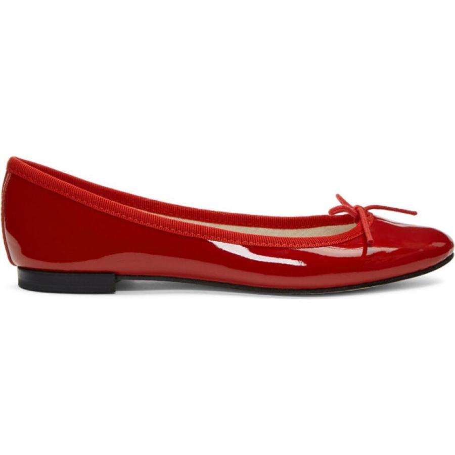 レペット Repetto レディース スリッポン・フラット シューズ・靴 Red Patent Cendrillon Ballerina Flats Red フラットシューズ
