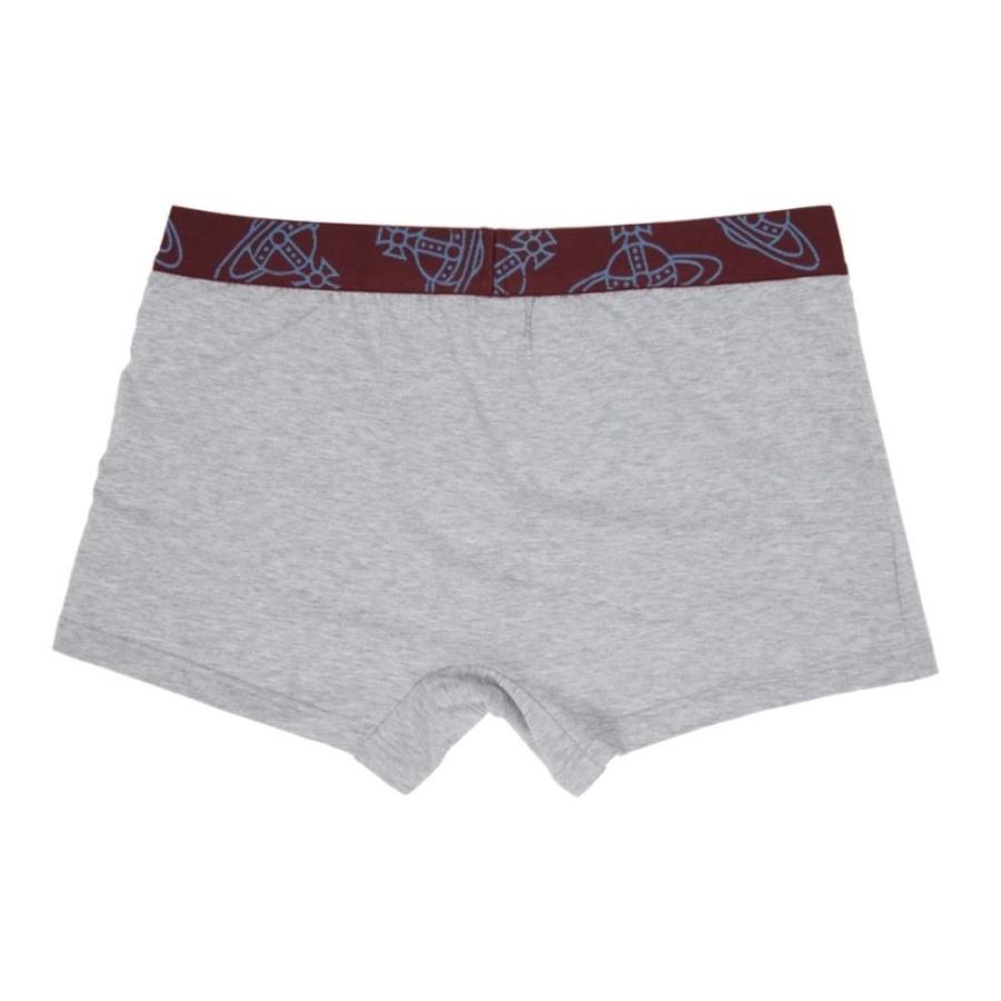 人気ブランド Westwood Vivienne ウエストウッド ヴィヴィアン ウエストウッド ヴィヴィアン Westwood Vivienne メンズ Grey White Black Boxers Logo Multicolor Three Pack インナー 下着 ボクサーパンツ 下着 靴下 部屋着 Smssvg Org