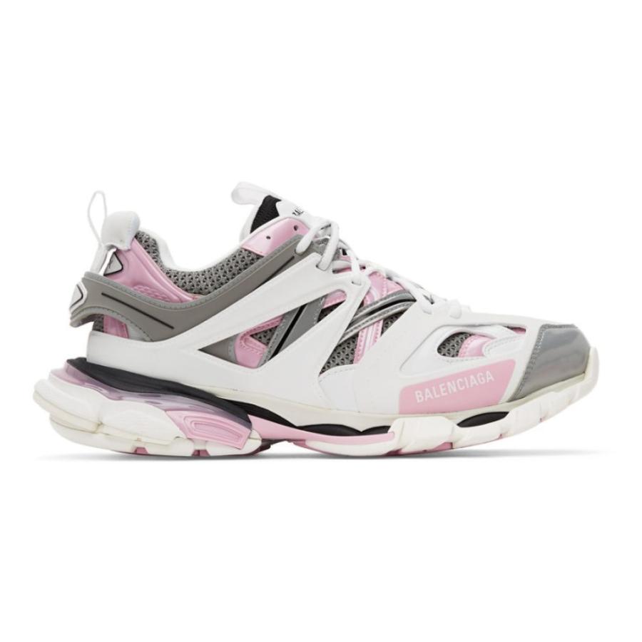 数量限定価格 Balenciaga バレンシアガ シューズ 靴 メンズ スニーカー バレンシアガ Balenciaga メンズ White Pink Grey Sneakers Track Pink White シューズ 靴 スニーカー シューズ Affaires Sociales Gouv Cg
