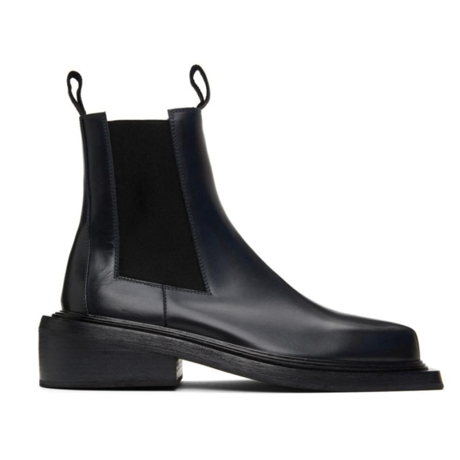 公式ショップ Chelsea Cassettino シューズ 靴 チェルシーブーツ ブーツ メンズ Marsell マルセル シューズ 靴 メンズ ブーツ マルセル Marsell Boots Blue Dark ブーツ Www Solidarite Numerique Fr