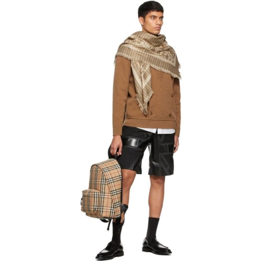 Sale 60 Off メンズ Burberry バーバリー メンズ マフラー スカーフ ストール バーバリー Burberry マフラー スカーフ ストール Camel Scarf Roundel Cashmere Beige 財布 帽子 ファッション小物 Studio26 Tv