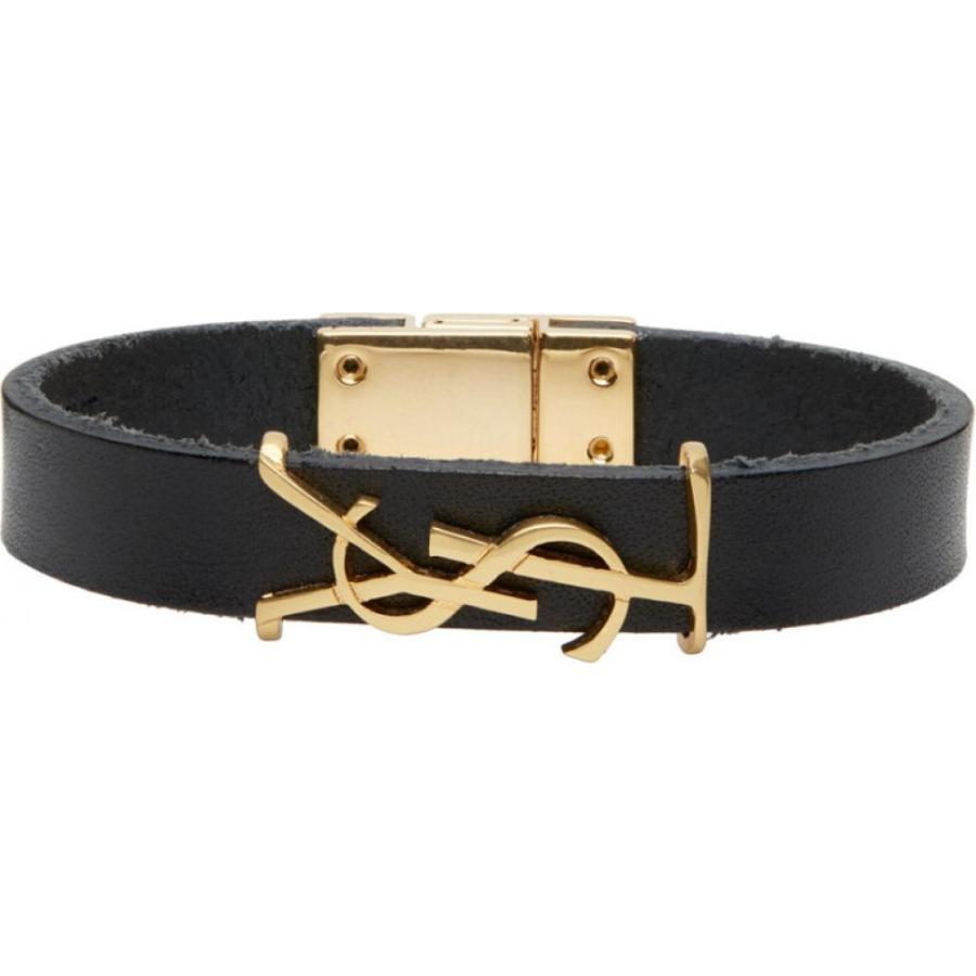 サンローラン Saint Laurent メンズ ブレスレット ジュエリー アクセサリー Black Gold Opyum Bracelet Black Hc m1405 フェルマート Fermart 3号店 通販 Yahoo ショッピング