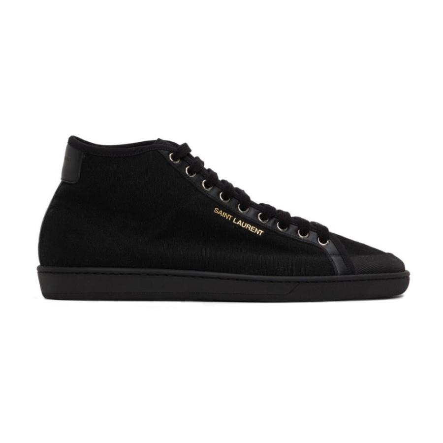 当社の サンローラン Laurent Saint スニーカー Black Sneakers Mid Sl 39 Classic Court Black シューズ 靴 スニーカー メンズ Laurent Saint サンローラン シューズ 靴 メンズ シューズ Smssvg Org
