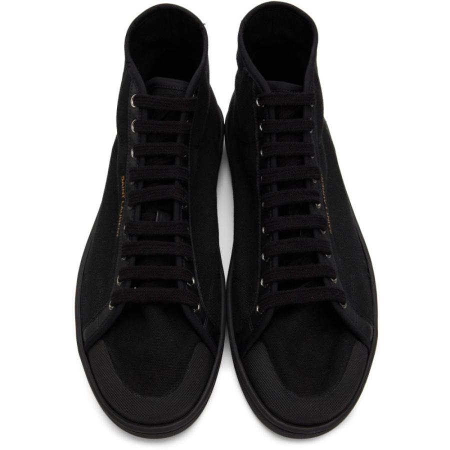 買得 サンローラン Laurent Saint スニーカー Black Sneakers Mid SL/39 Classic Court Black  シューズ・靴 スニーカー メンズ Laurent Saint サンローラン シューズ・靴 メンズ - シューズ - smssvg.org