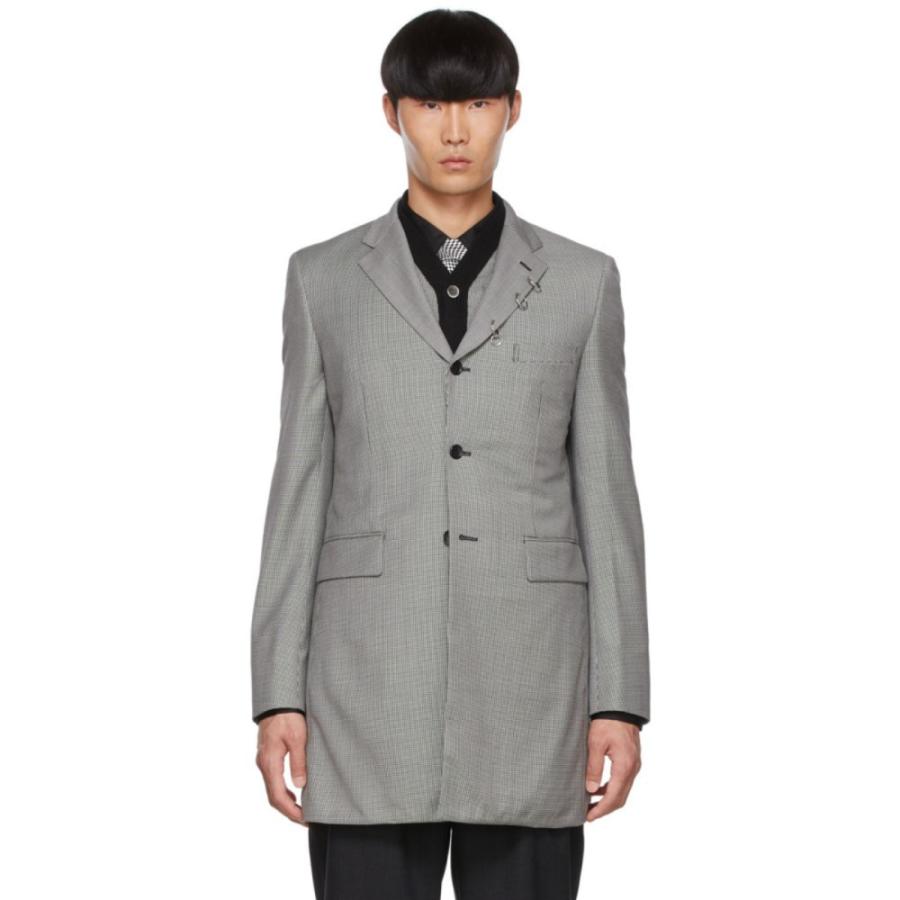 コム デ ギャルソン Comme Wool Des Black Garcons Deux Homme Deux メンズ コート Wool Black Hc