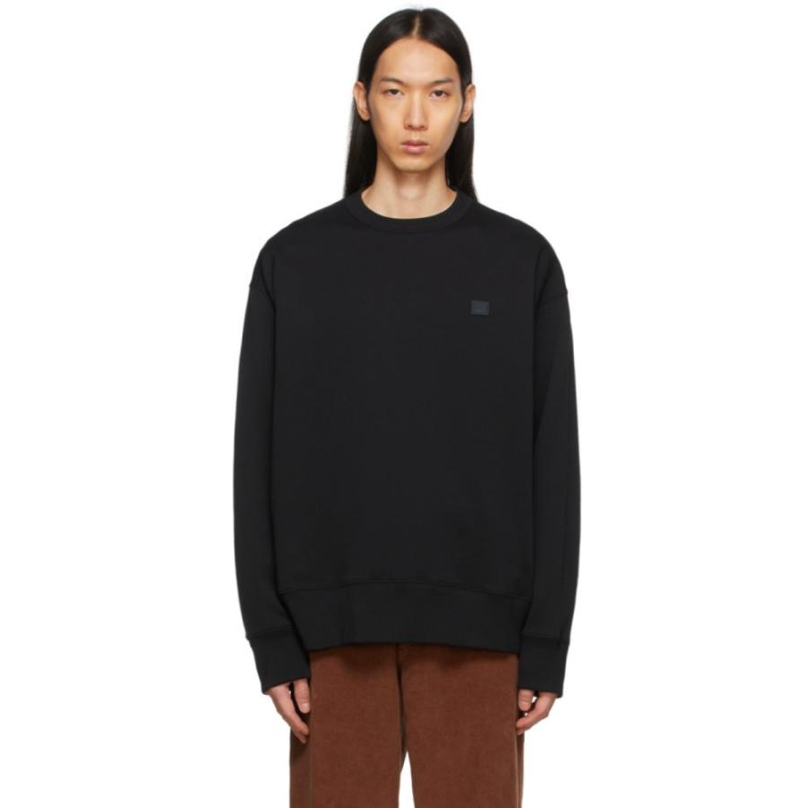 アクネ ストゥディオズ Acne Studios メンズ スウェット トレーナー トップス Black Crewneck Sweatshirt Black Hc m4003 フェルマート Fermart 3号店 通販 Yahoo ショッピング