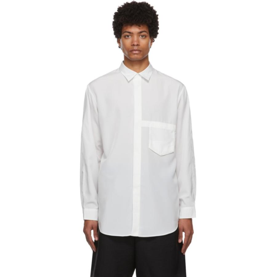 ワイスリー Y 3 シャツ カジュアルシャツ メンズ シャツ Logo トップス White White Logo Printed White Hc