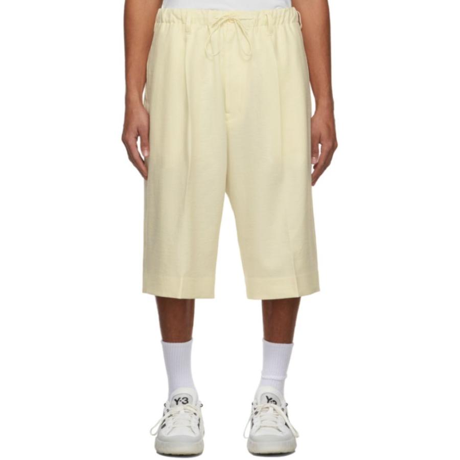 【海外 正規品】 ワイスリー white Cream Shorts Cargo Uniform Sport Off-White ボトムス・パンツ カーゴ ショートパンツ メンズ Y-3 ショート、ハーフパンツ