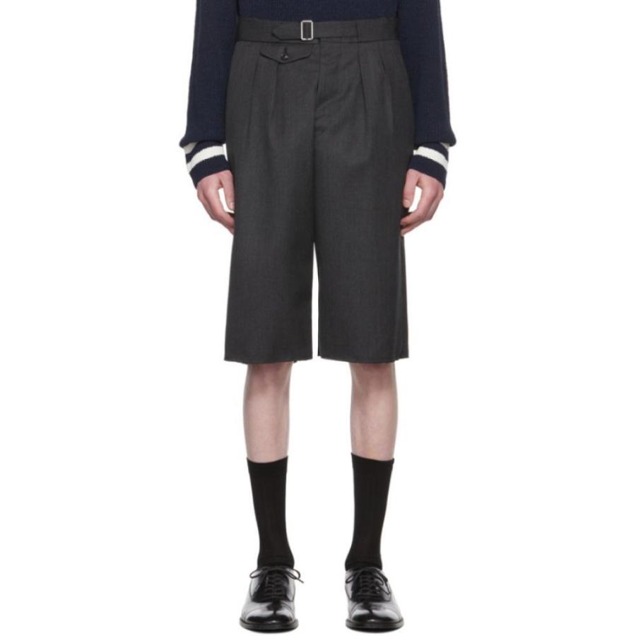 メンズファッション 2種類選べる メゾン マルジェラ Maison Margiela メンズ ショートパンツ ボトムス パンツ Grey Wool Shorts Dark Grey Melange Jhuczkrxs8 Www Boulevardrestaurants Com