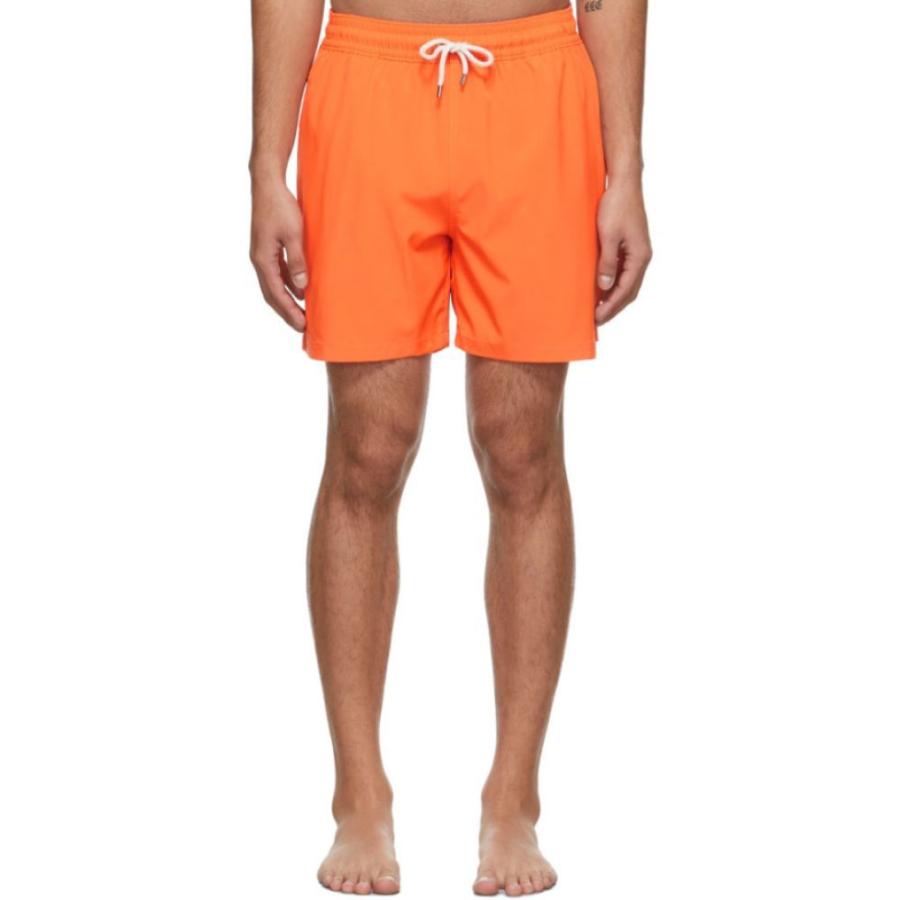 Orange 水着 ビーチウェア 海パン メンズ Lauren Ralph Polo ローレン ラルフ Traveler Orange Sailing Shorts Swim その他水着 メーカー再生品 Ahmedmostafa Us