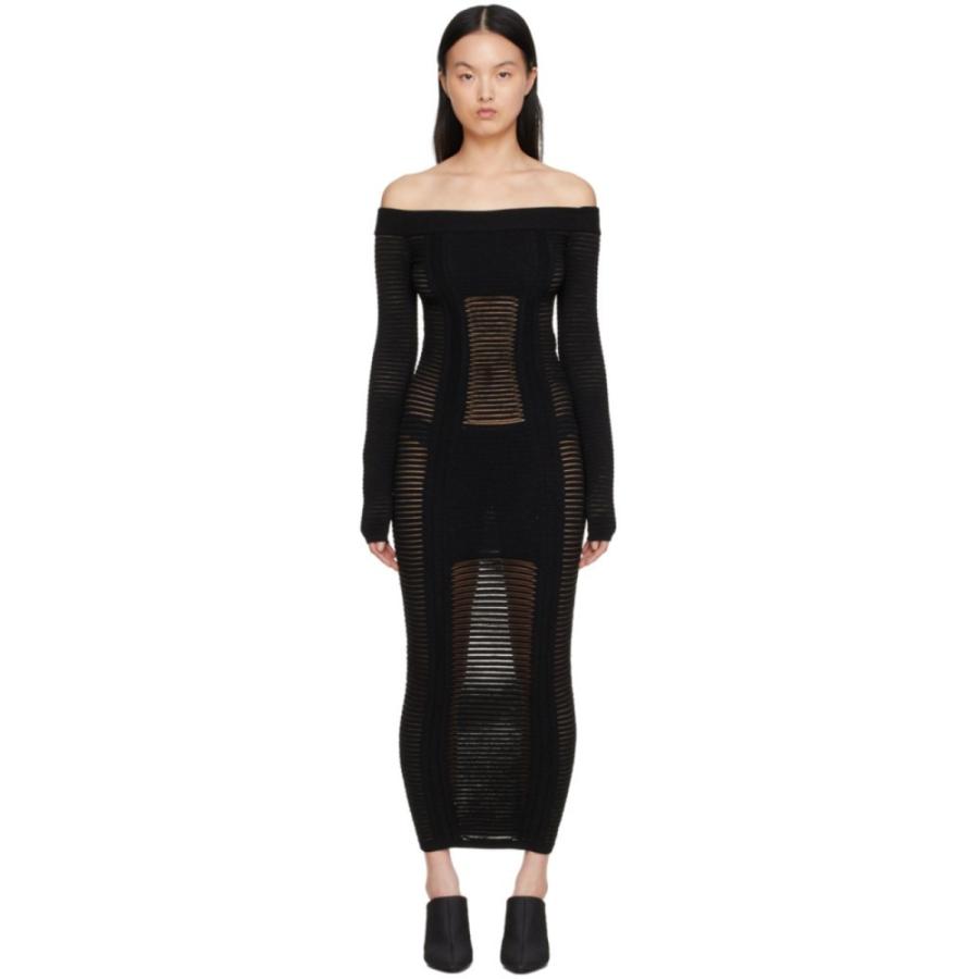 有名人芸能人 バルマン Balmain レディース ワンピース ミドル丈 ワンピース ドレス Black Viscose Midi Dress Black ワンピース サイズ Fr38 M Gordoscoxinha Com Br