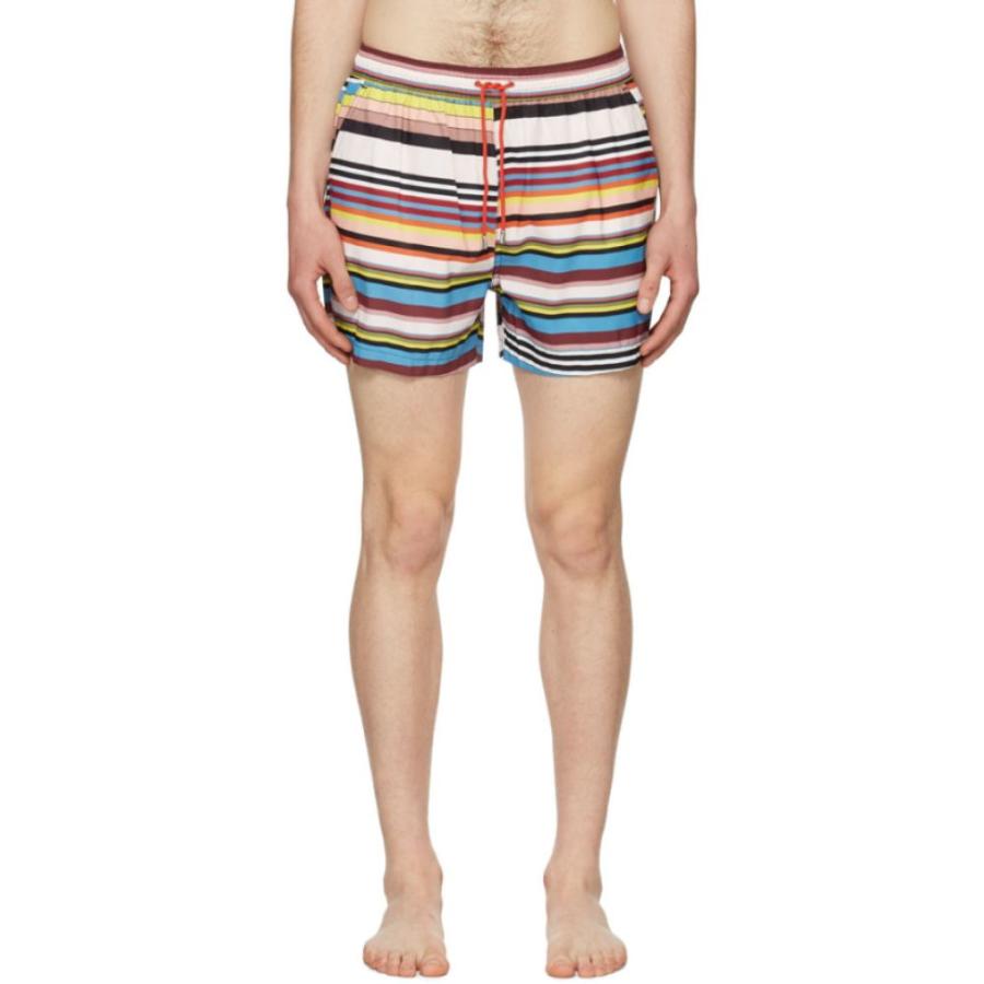 ポールスミス Shorts Paul Smith メンズ 海パン 水着 ビーチウェア Swim Multicolor Recycled Shorts ファッション