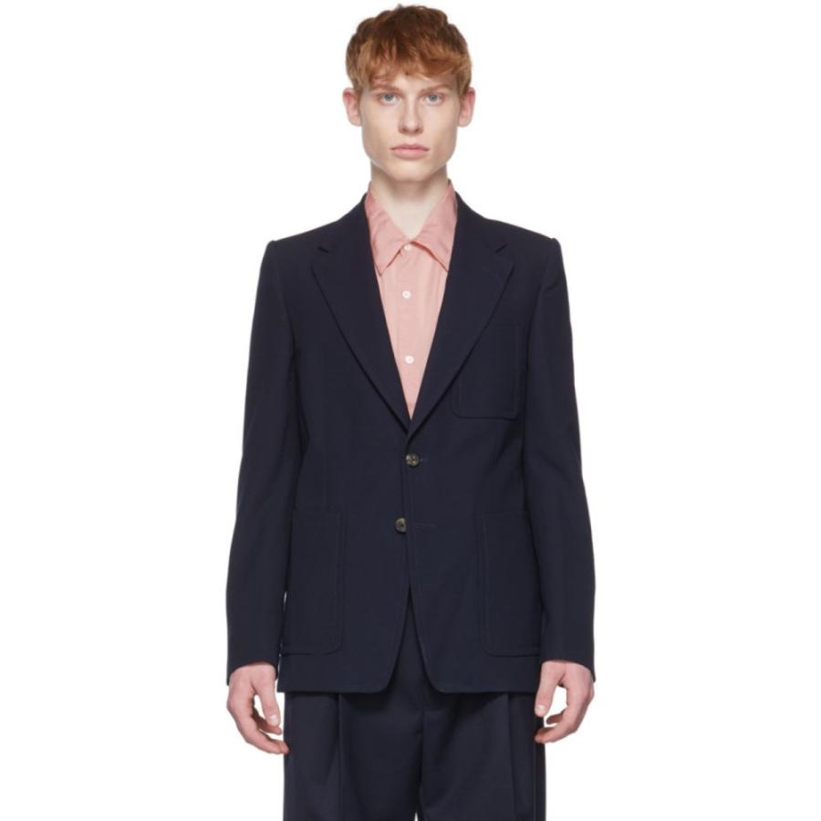 ドリス ヴァン ノッテン Dries Van Noten メンズ スーツ ジャケット アウター Navy Polyester Blazer Navy Hc m フェルマート Fermart 3号店 通販 Yahoo ショッピング