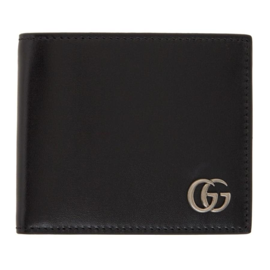 宅配 Gucci グッチ 財布 メンズ 財布 時計 雑貨 グッチ Gucci メンズ 財布 二つ折り Black Marmont Bifold Wallet Nero 財布 Smssvg Org