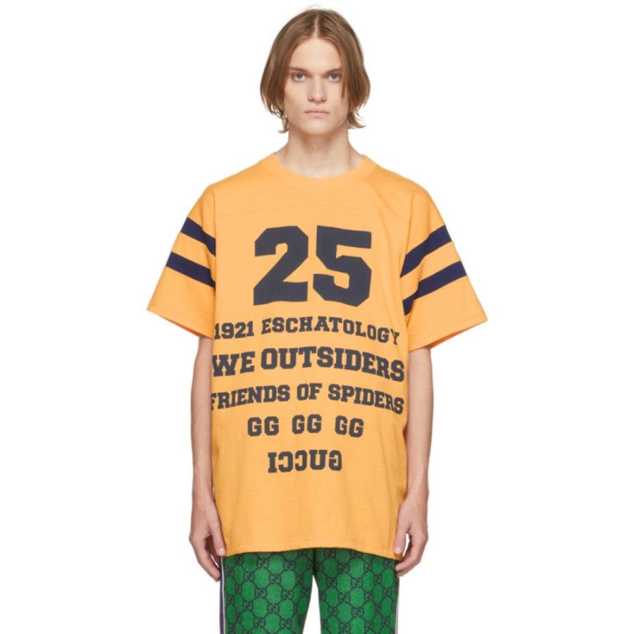 グッチ Gucci メンズ Tシャツ トップス Orange 25 T Shirt Yellow Hc m フェルマート Fermart 3号店 通販 Yahoo ショッピング