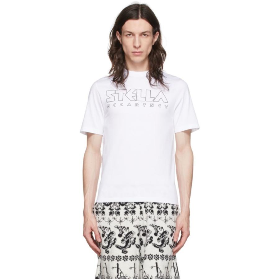 ステラ 半袖 マッカートニー Stella メンズファッション Mccartney メンズ Pure Tシャツ トップス White T Shirt Pure