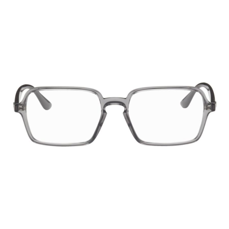 【値下げ】 メンズ Ray-Ban レイバン メガネ・サングラス grey Transparent Glasses RB7198 Grey サングラス