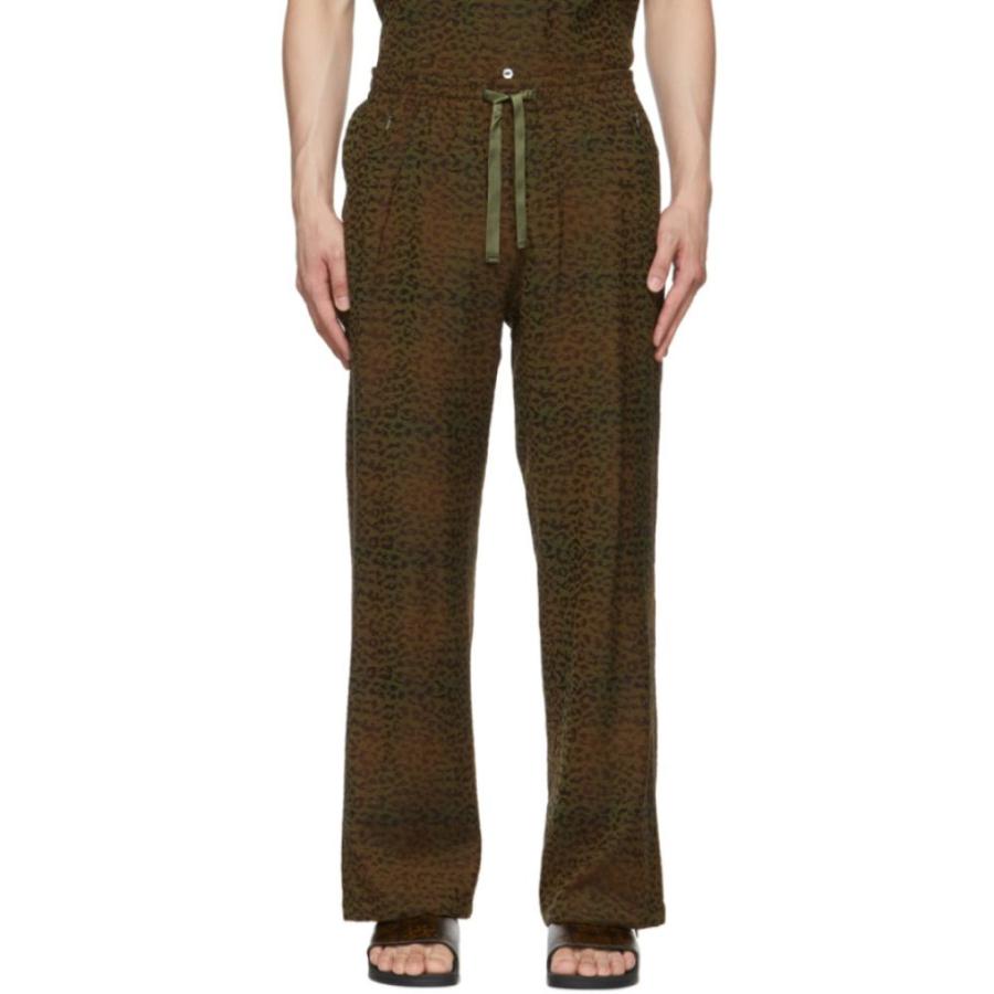 人気ブランド新作豊富 ニードルズ Leopard Trousers W U S C Leopard Jacquard Khaki ボトムス パンツ メンズ Needles その他ボトムス パンツ サイズ M Waistus34 Readingtherapycenter Com