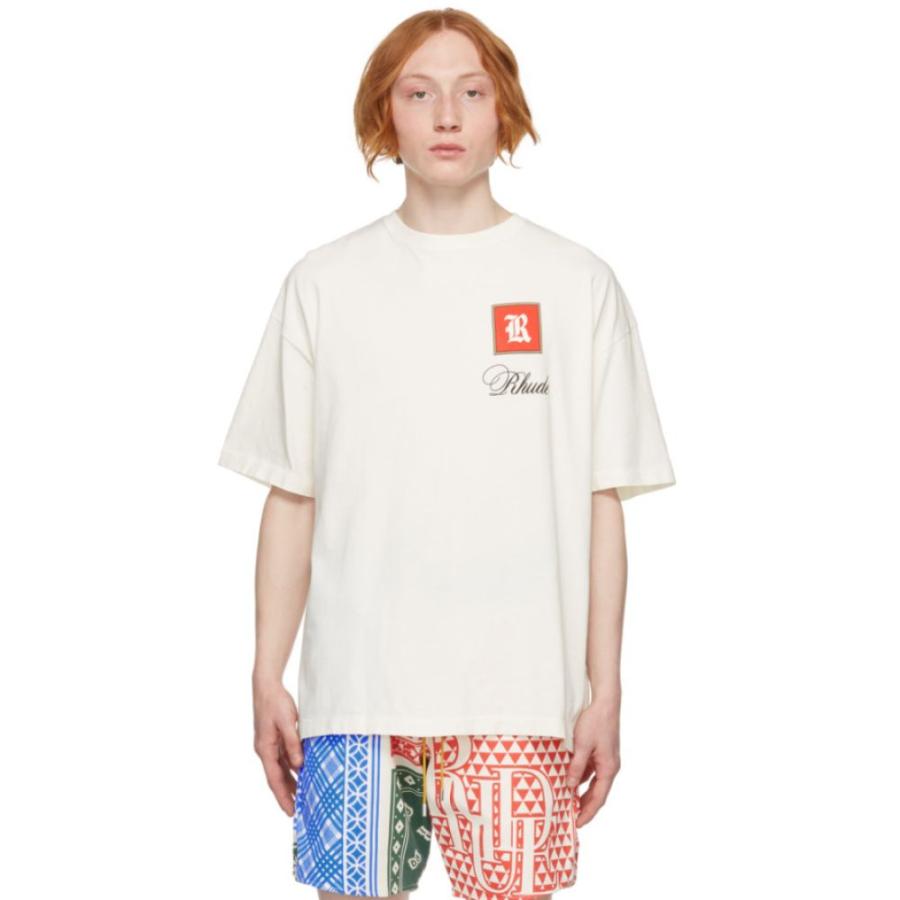 売れ筋ランキングも掲載中 Off White トップス Tシャツ メンズ Rhude ルード Porceline White Vintage T Shirt 半袖 サイズ Xxl Www 11thspace Com