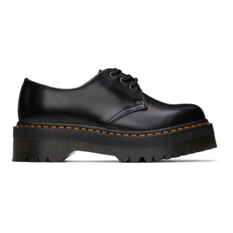最安 シューズ・靴 革靴・ビジネスシューズ メンズ Martens Dr. ドクターマーチン Black smooth polished Black Oxfords 1461 オックスフォードシューズ