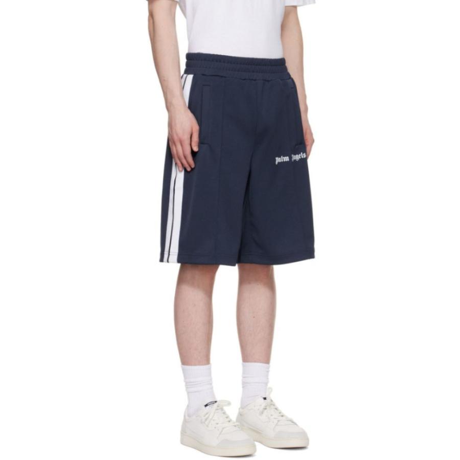 割引発見 ショートパンツ メンズ Angels Palm エンジェルス パーム ボトムス パンツ Navy White Shorts Logo Navy ショート ハーフパンツ サイズ L Waistus36 Www Raviwebcoding Com
