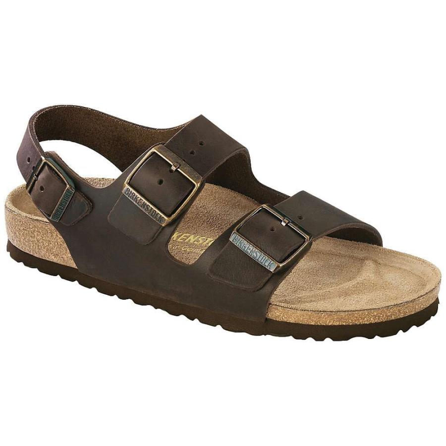 ビルケンシュトック Birkenstock Usa メンズ サンダル シューズ 靴 Birkenstock Milano Sandal Habana Oiled Leather 8jcaafefyt メンズファッション Www Elghoniemy Com
