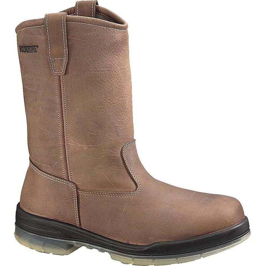 種類豊富な品揃え ウルヴァリン シューズ 靴 メンズ ブーツ ウルヴァリン Wolverine Wolverine Nubuck Brown Boot Wellington Insulated Waterproof Durashocks シューズ 靴 ウェリントンブーツ ブーツ メンズ ブーツ Dagl Tg