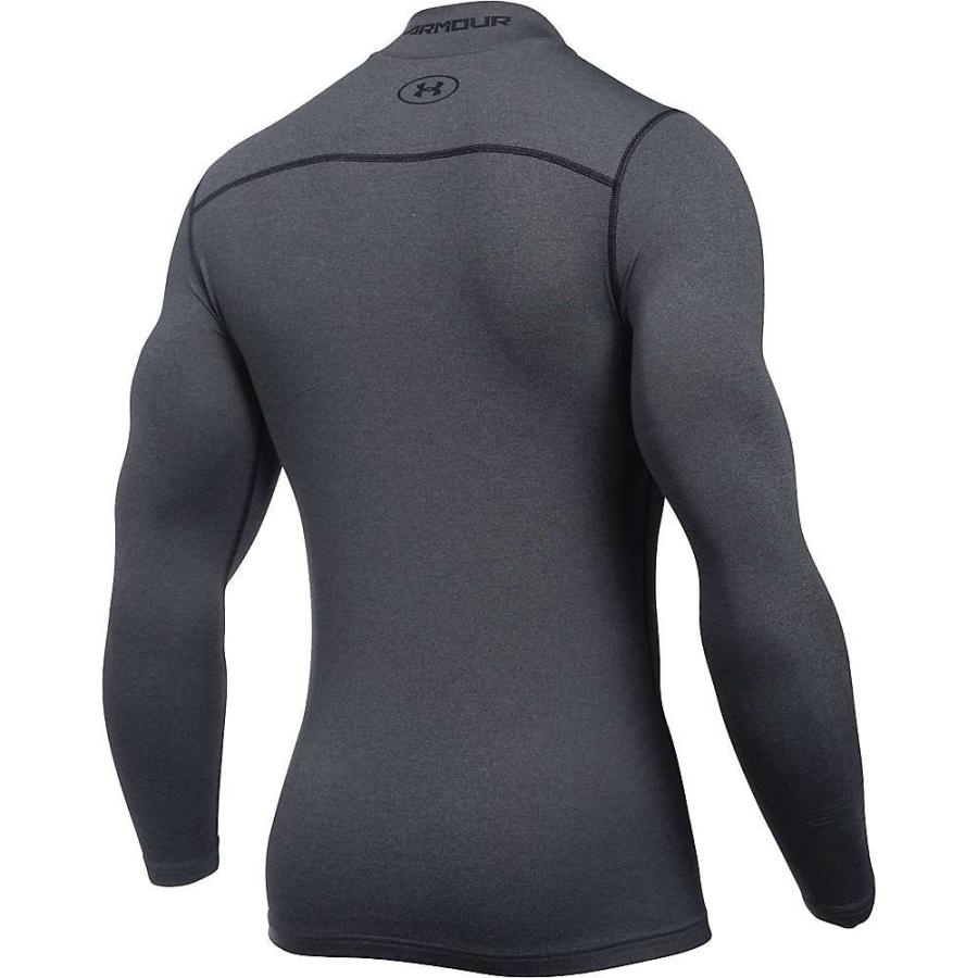 22人気no 1の Ua トップス メンズ Armour Under アンダーアーマー Coldgear Heather Black Carbon Top Neck Mock Armour その他トップス サイズ S Michiganestateplanning Com