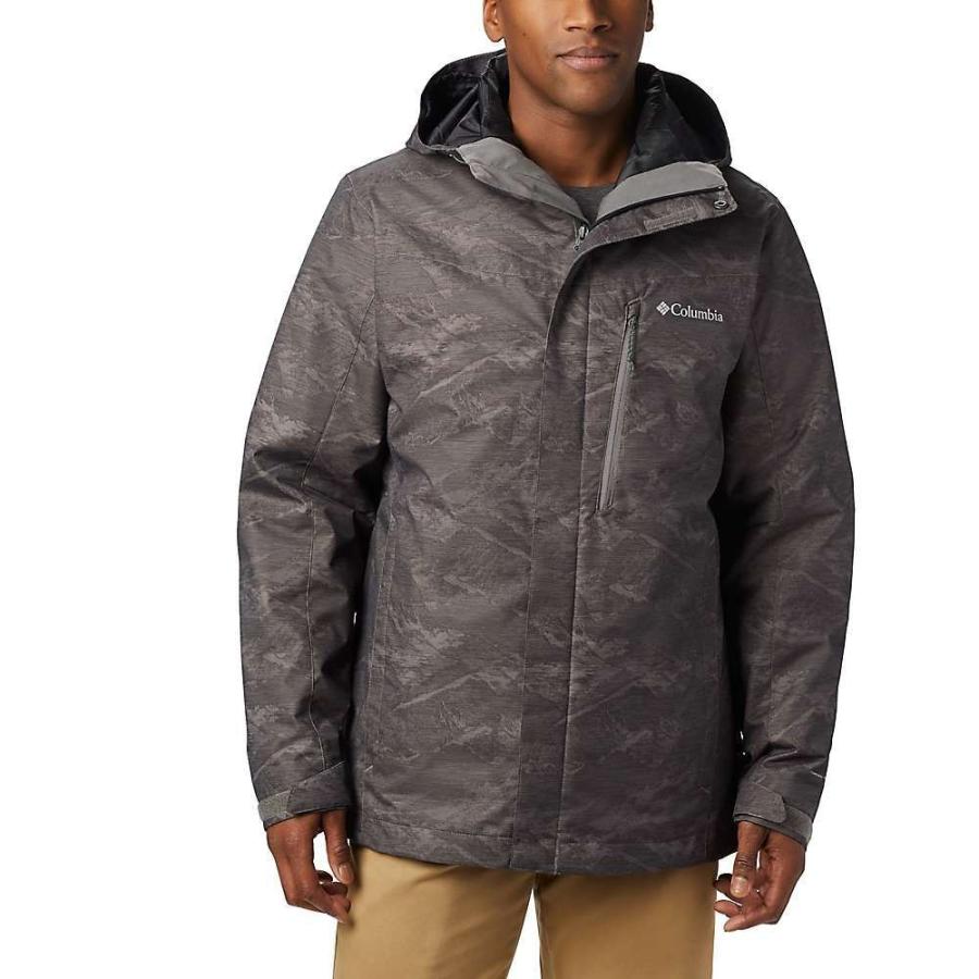 最新発見 コロンビア Columbia メンズ スキー・スノーボード ジャケット アウター whirlibird iv interchange jacket City Grey Mountains Jacquard Print, ミナトク 73b6b068