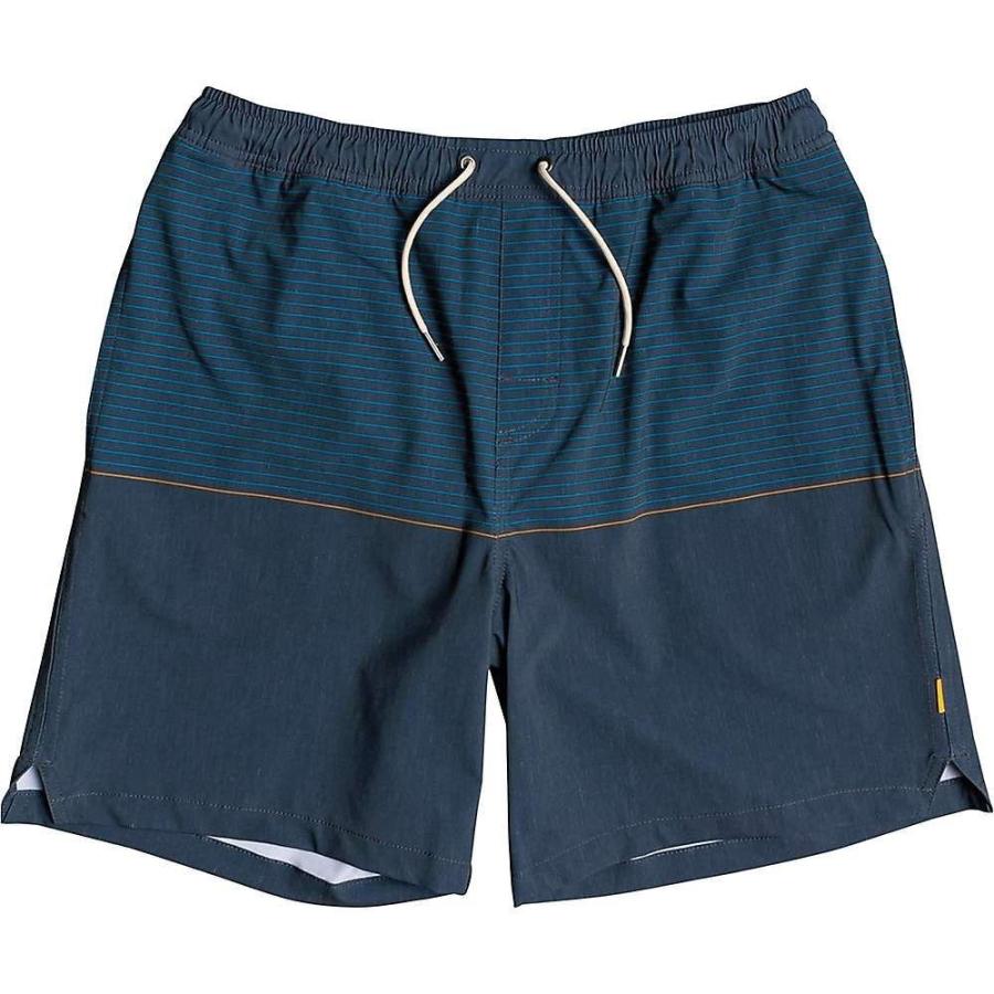 クイックシルバー Quiksilver メンズ 海パン 水着 ビーチウェア Portside 18 Volley Short Midnight Navy Gotogo Jp