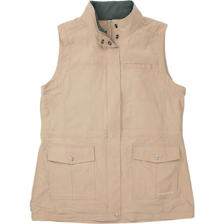 全商品オープニング価格特別価格 エクスオフィシオ Exofficio レディース ベスト ジレ トップス Flyq Vest Tawny 2020超人気 Lamaimuaythaicamp Com