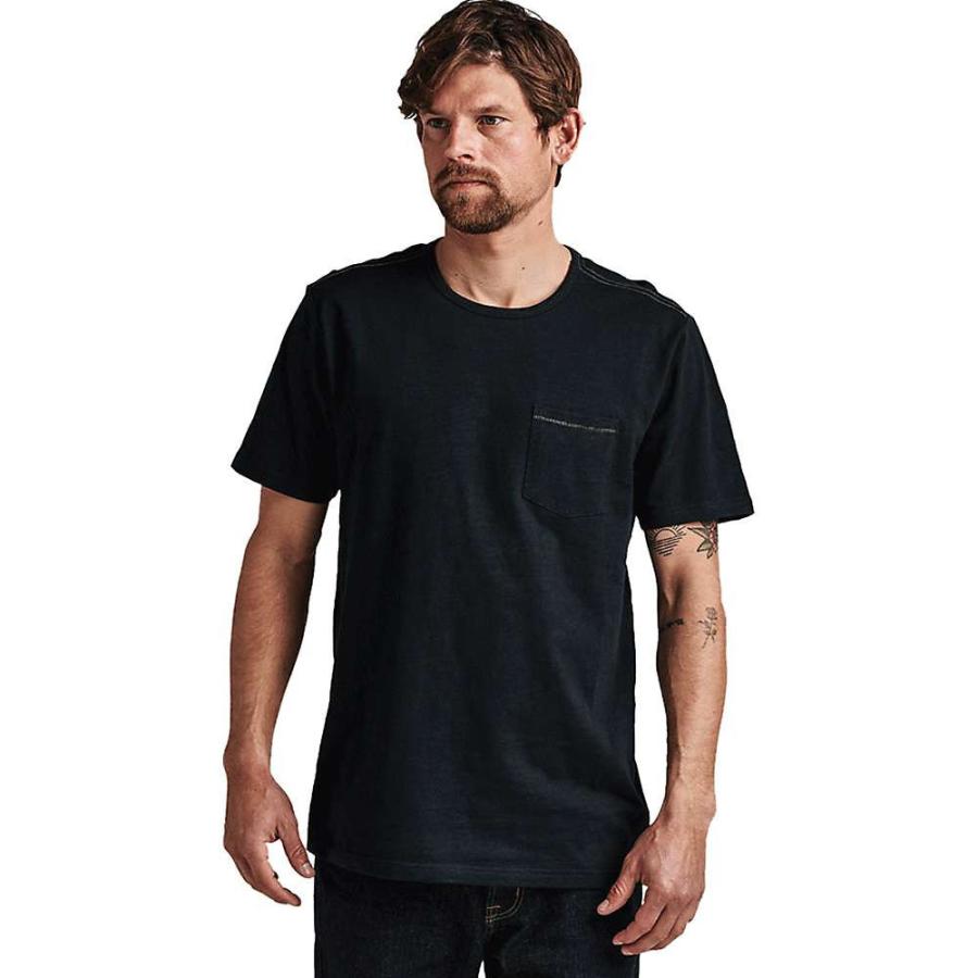 種類豊富な品揃え トップス メンズ Roark ロアークリバイバル Well Black Shirt Organic Midweight Worn その他トップス サイズ Xxl