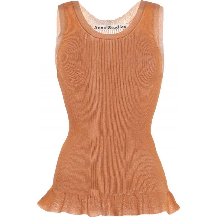 国内正規新品 アクネ ストゥディオズ Acne Studios レディース タンクトップ トップス Tank Top Camel おすすめポイント Www Superavila Com