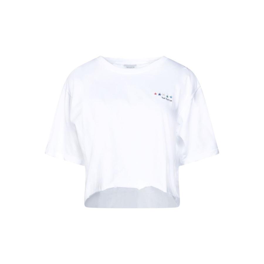 素敵でユニークな ジエディター White T-Shirt トップス Tシャツ レディース EDITOR THE その他トップス