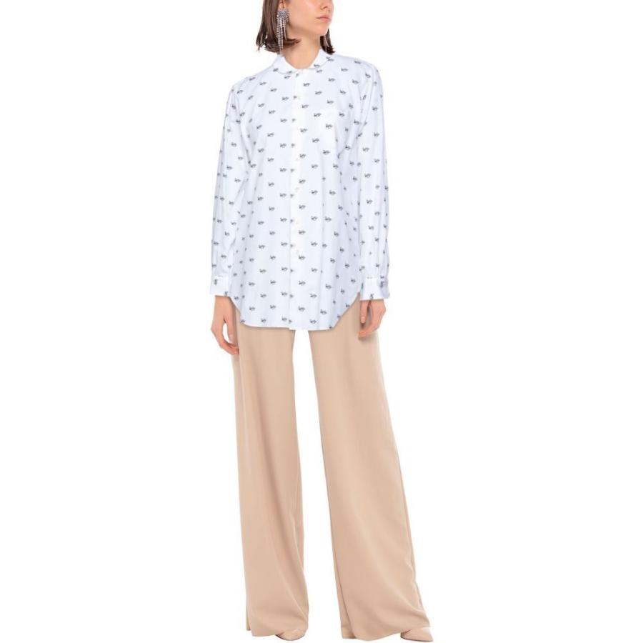 独特の素材 ブラウス シャツ レディース Garments Engineered エンジニアードガーメンツ エンジニアードガーメンツ Garments Engineered トップス White Blouse Shirts Patterned シャツ ブラウス