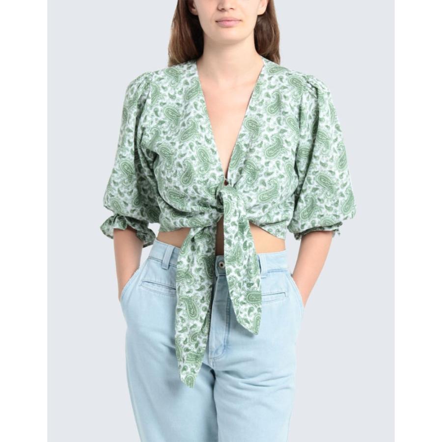 海外ブランド ブラウス シャツ レディース Brand The Faithfull フェイスフルザブランド トップス Green Topblouses Jacinta 長袖 サイズ 10 Uk Www Quantumbytestore Com