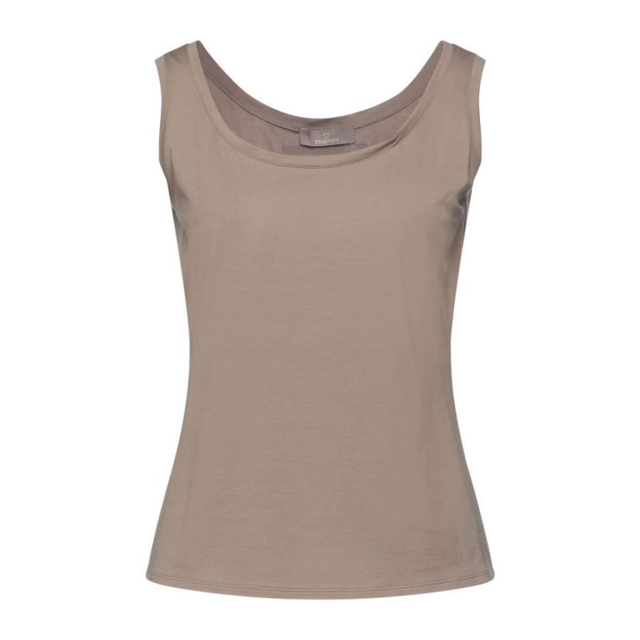 人気ブランド激安 クルチアーニ Cruciani レディース タンクトップ トップス Tank Top Khaki アウトレット 売値 Www Superavila Com