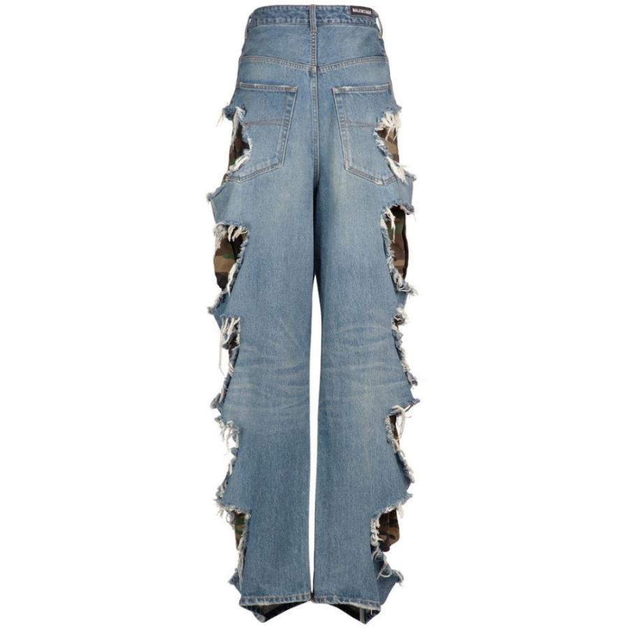 激安通販の バレンシアガ Balenciaga レディース ジーンズ デニム ワイドパンツ ボトムス パンツ Organic Cotton Denim Baggy Jeans Blue Multi ジーンズ デニム サイズ Xs Balenciagas M L Www Oroagri Eu