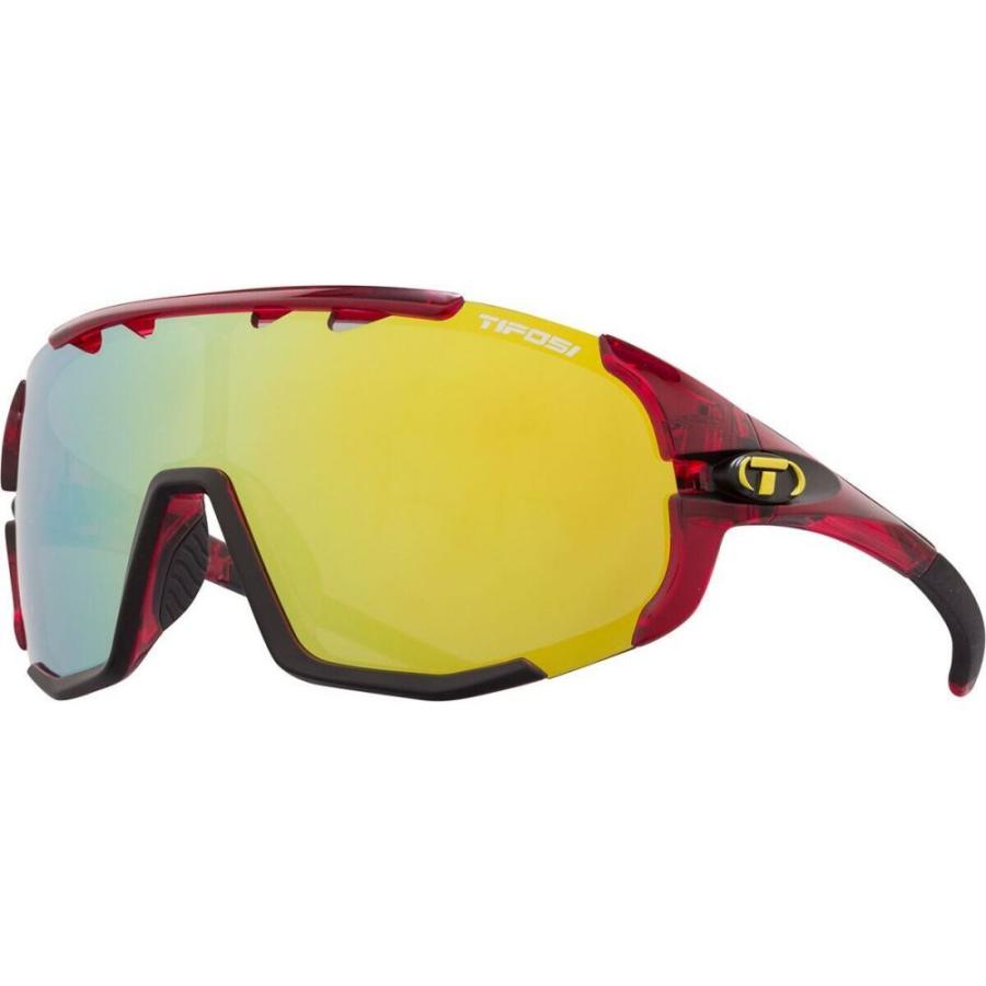 ティフォージ Sledge Tifosi Optics メンズ スポーツサングラス Red Clar Sledge Sunglasses Crystal Yellow Ac Yellow Ac