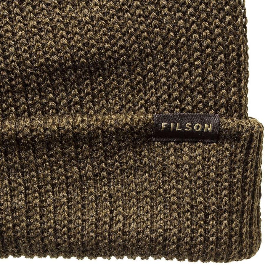 フィルソン Filson メンズ ニット ビーニー 帽子 Watch Beanie Flame 